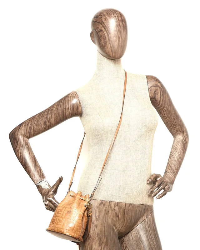 Fendi Mini Mon Tresor Bucket Bag in Leather from A Retro Tale, photo 12 of 12