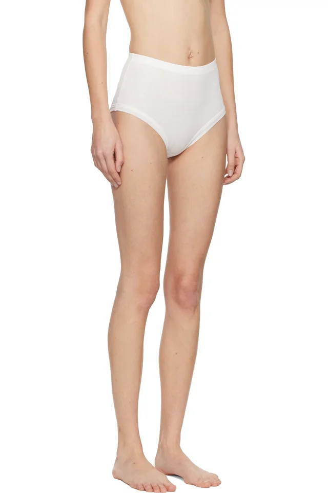 Calvin Klein Collection Off-White Tyra Briefs, photo 2 of 3 from SSENSE