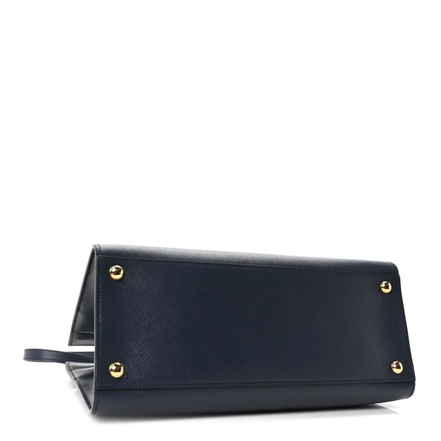 Prada Saffiano Soft Calfskin Tote Baltico in Saffiano leather from FASHIONPHILE, photo 4 of 10