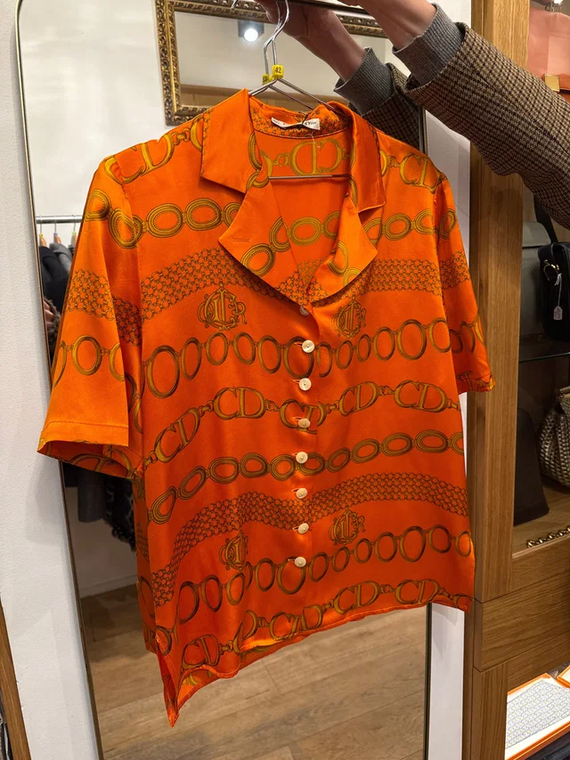 Dior Short sleeve silk shirt in Silk from Luxury Promise