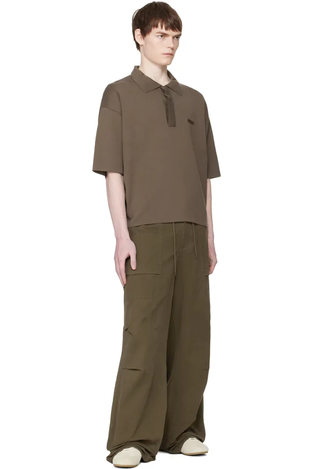 Entire Studios Khaki Barren Cargo Pants, photo 4 of 4 from SSENSE