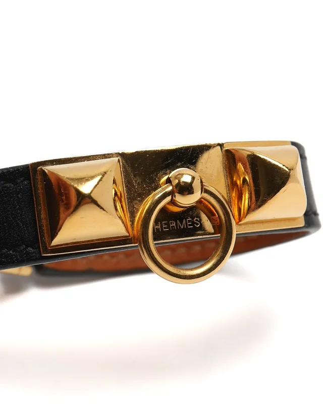 Hermès Rivale Double Tour Bracelet in Leather from A Retro Tale, photo 6 of 7