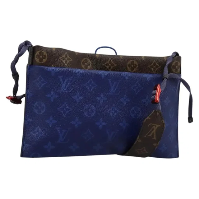 Louis Vuitton Outdoor Limited Edition Monogram Pacific Canvas Blue Bag in Blue Canvas from HEWI