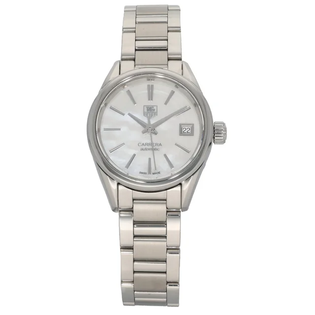 TAG Heuer Carrera WAR2411-3 28mm Stainless Steel Watch from H&T
