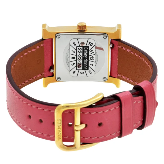 Hermes Heure H Quartz White Dial Ladies Watch 049714WW00, photo 3 of 3 from Jomashop