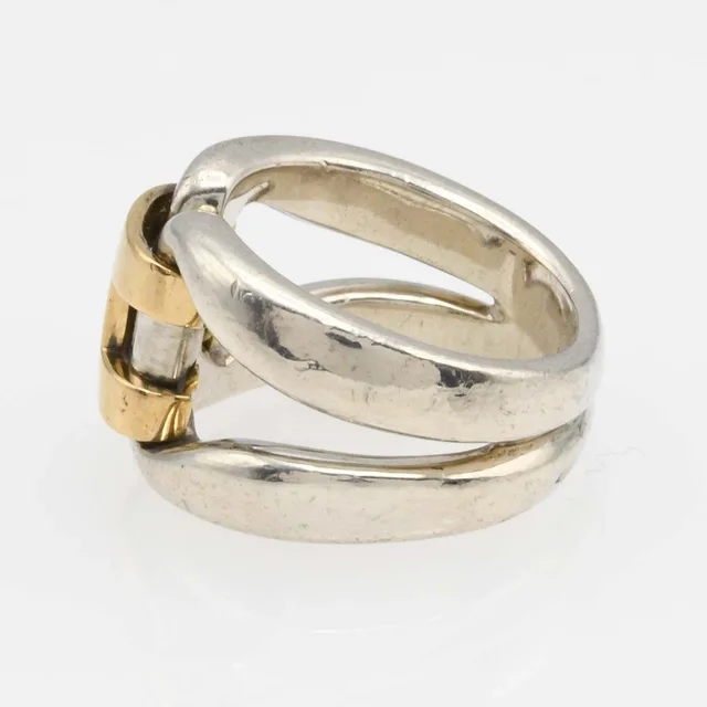 Hermès History Ring 18k Yellow Gold in Yellow from The Reluxe