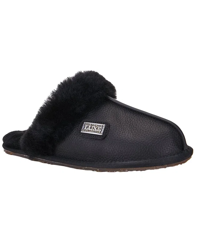 Australia Luxe Collective Closed Mule Sheepskin Slipper, image 1 of 1 from Gilt