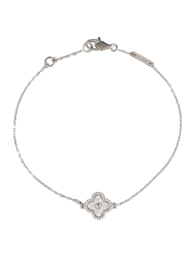 Van Cleef & Arpels Sweet Alhambra Bracelet, 1 Motif, 6.5" in multicolor from The RealReal