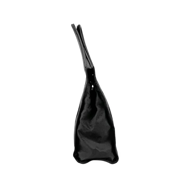 Prada Bag Shoulder Handles Tote Black Leather Bag in black Leather from Poshmark