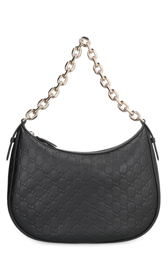Gucci Shoulder Bag — Black Calf Leather in Black Calfskin from HEWI