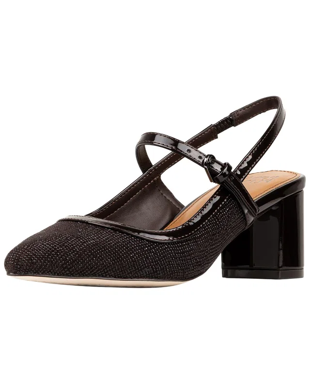 Donald Pliner Sareena Suede Slingback in https://asset2.ruecdn.com/images/sw/131156/1311569824_RLSW_dark brown.jpg, image 1 of 1 from Rue La La