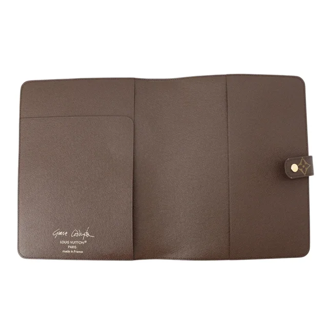 Louis Vuitton Agenda Cover Bureau Grace Coddington Collaboration BrownGI1395 Monogram Size MM from GALLERY RARE, photo 4 of 9
