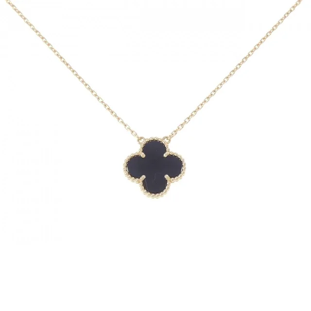 Van Cleef & Arpels Vintage Alhambra Necklace from The Reluxe