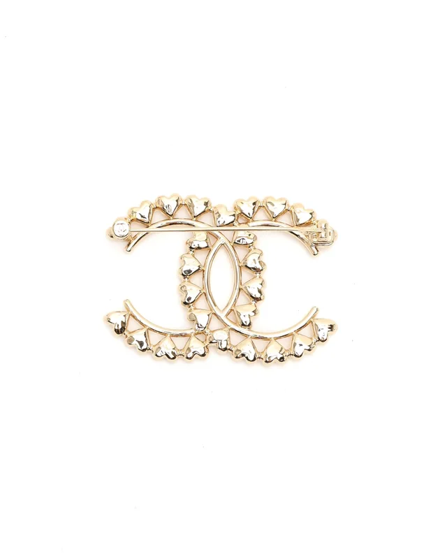 Chanel Coco Mark Heart Brooch from A Retro Tale, photo 4 of 5