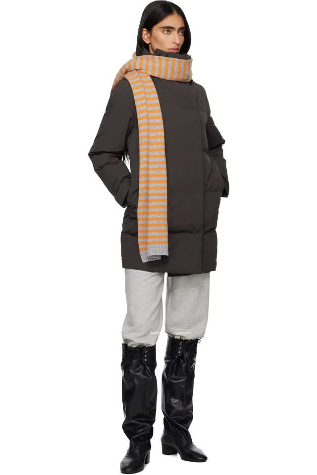 Paloma Wool Brown Pruit Down Jacket, photo 4 of 4 from SSENSE