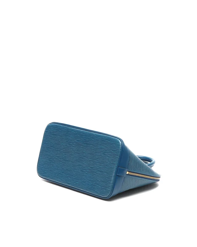 Louis Vuitton Epi Alma PM Bag in Suede from A Retro Tale, photo 4 of 13