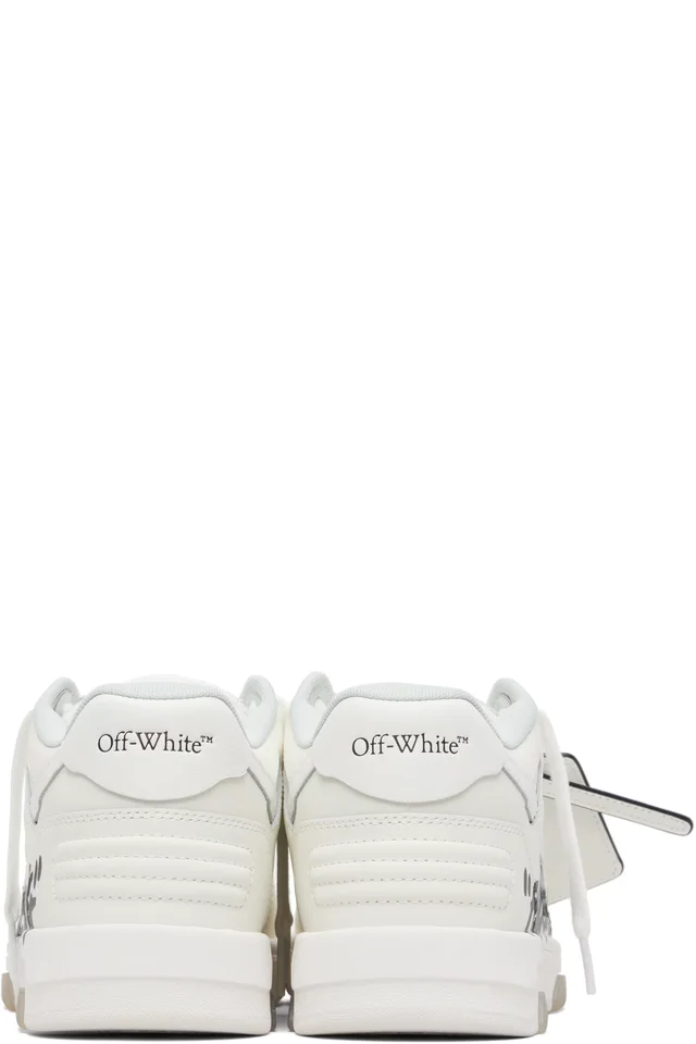 Off-White White Out Of Office 'For Walking' Sneakers, photo 2 of 5 from SSENSE