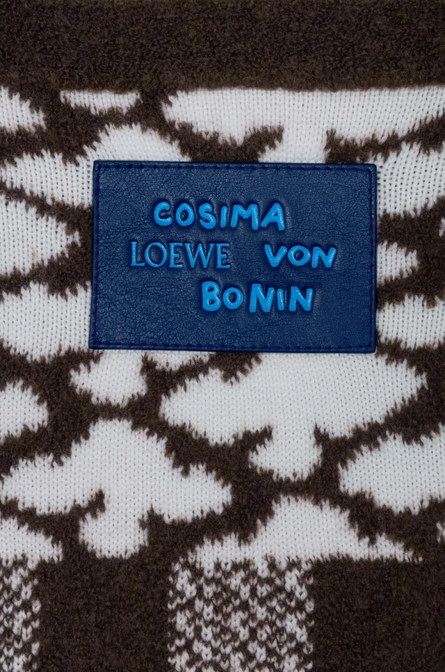 Loewe Long Sleeve V-Neck Cardigan, image 1 of 1 from SENSER