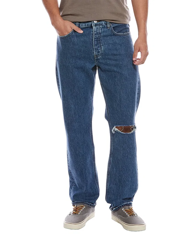 FRAME Denim FRAME Bonair Destructed Straight Jean, image 1 of 1 from Gilt