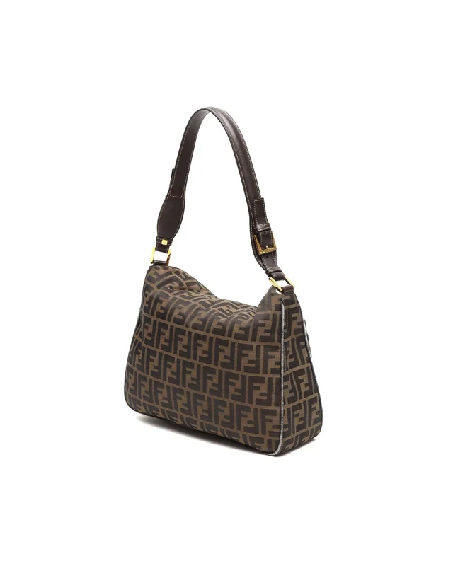 Fendi Zucca Shoulder Bag in Canvas from A Retro Tale, photo 3 of 10