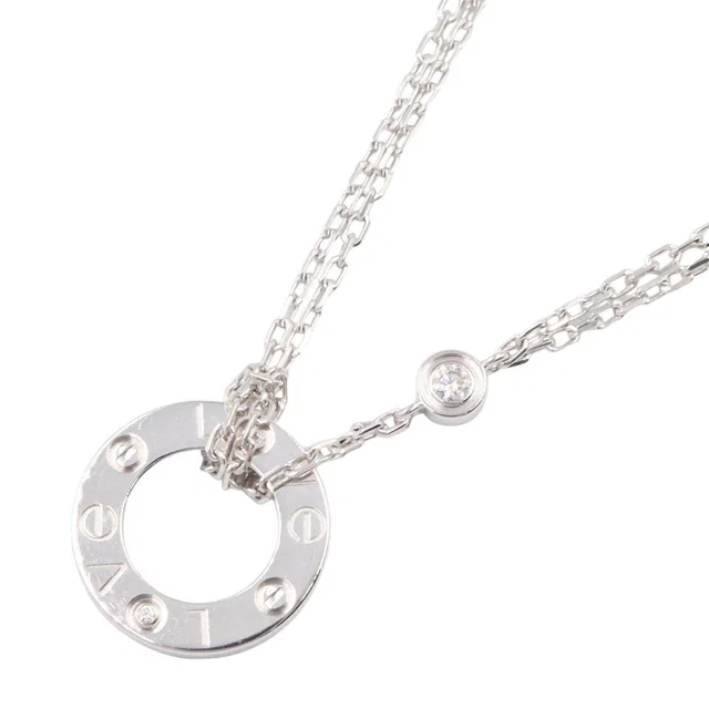 Cartier Love Necklace Au750 Diamond Necklace from LuxUness