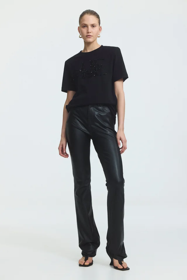 AJE Mika Embellished Tee in Black from Aje, photo 1 of 1