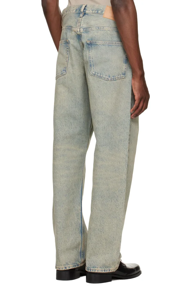 Sunflower Blue Loose Jeans, photo 3 of 4 from SSENSE