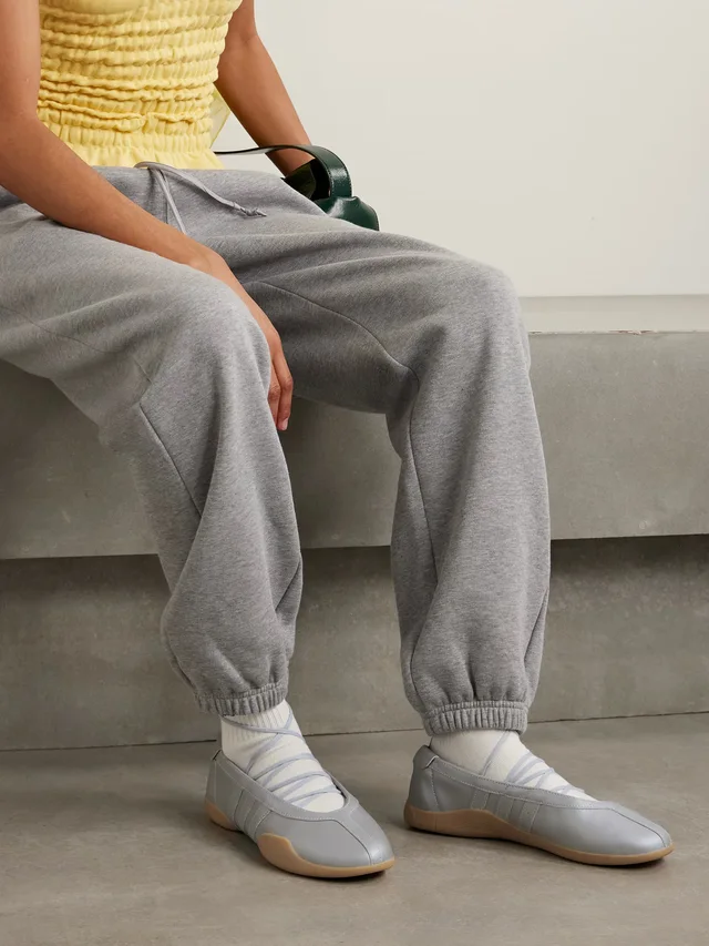 ADIDAS ORIGINALS Taekwondo Mei Ballet metallic leather sneakers in Metallic, photo 2 of 2 from NET-A-PORTER (Canada)