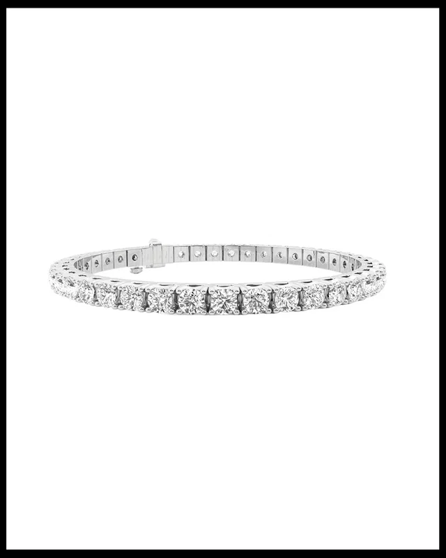 Diana M Lab Grown Diamonds Diana M. Fine Jewelry 14K 10.00 ct. tw. Lab Grown Diamond Tennis Bracelet, image 1 of 1 from Gilt