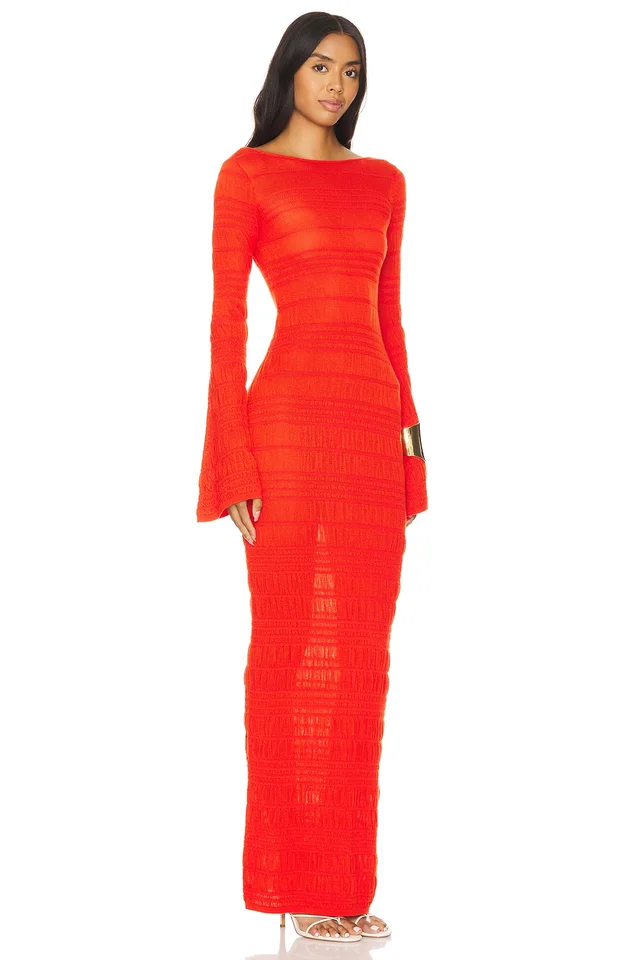 Lovers and Friends Dorit Maxi Dress in Red, photo 2 of 3 from REVOLVE (Canada)