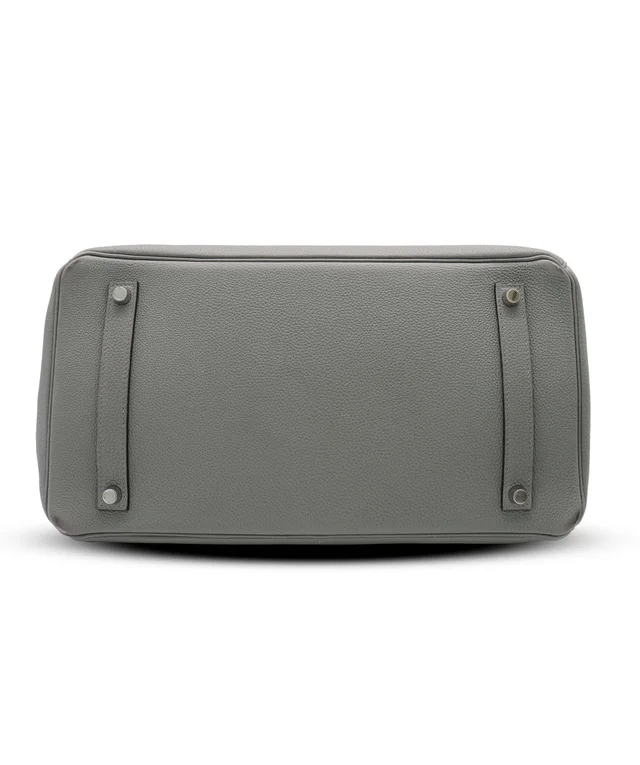 Hermès B35 Gris Mouette in Grey from Luxury Promise, photo 5 of 12