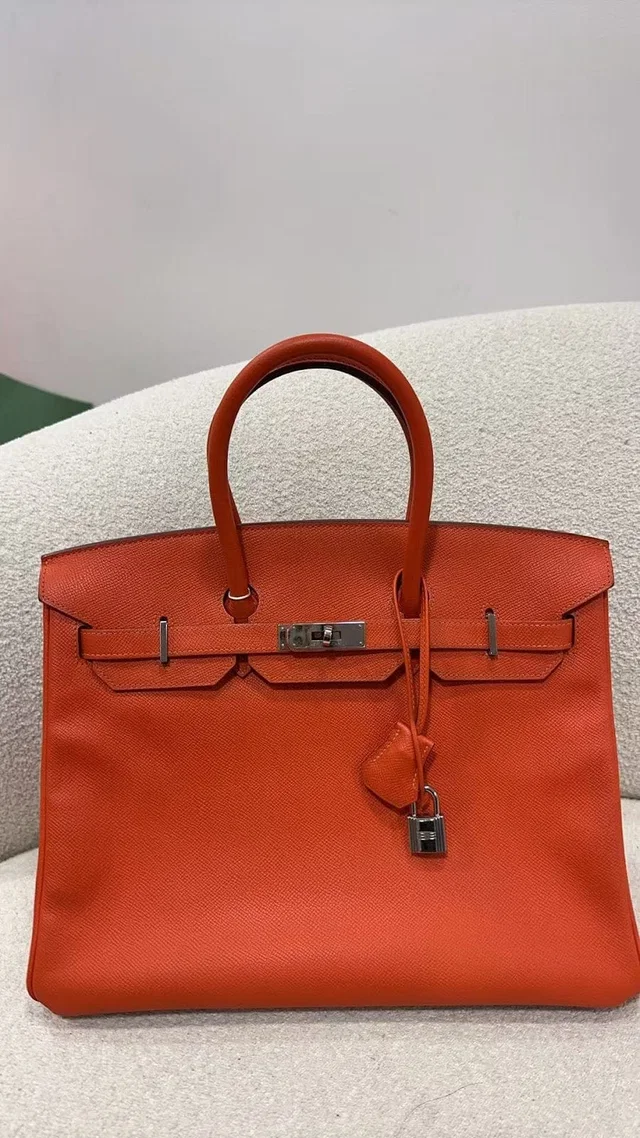 Hermès BK35 orange in Orange from Luxury Promise