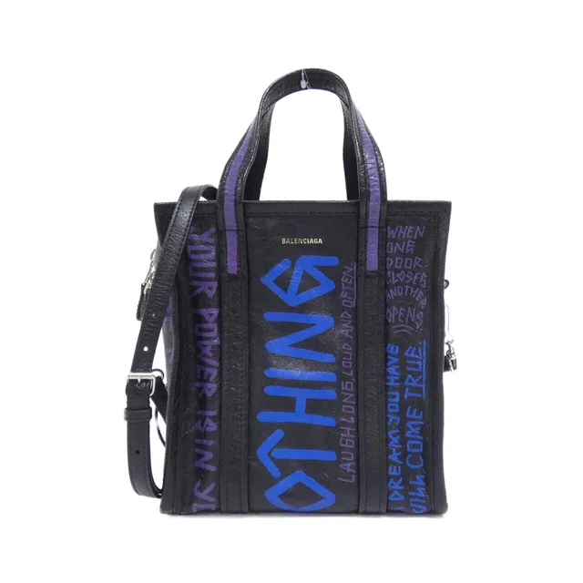 Balenciaga Bazaar Shopper Leather Tote Bag in Leather from LuxUness