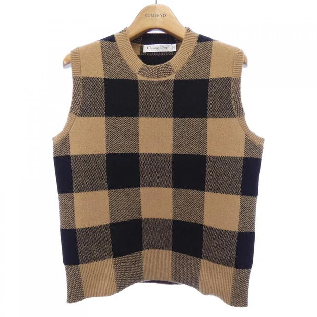 Dior Knit Sweater Black in Black Cashmere from The Reluxe