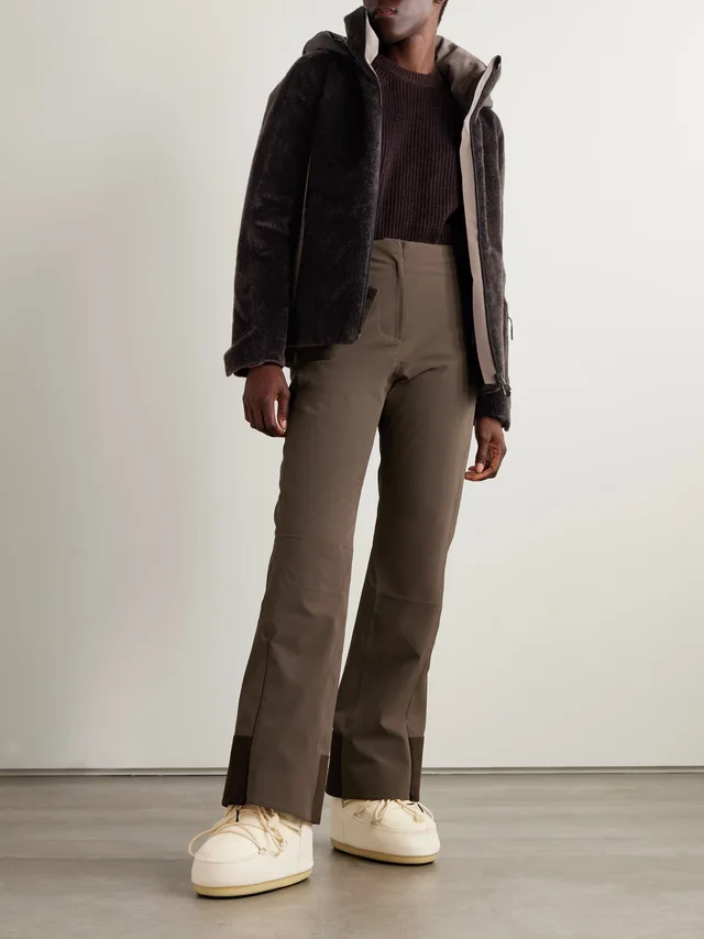SEASE Akuna straight-leg ski pants in Brown, photo 2 of 2 from NET-A-PORTER (Canada)