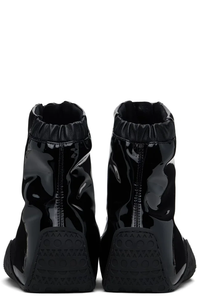 ALAÏA Black 'La Sneaker' Sneakers, photo 2 of 4 from SSENSE