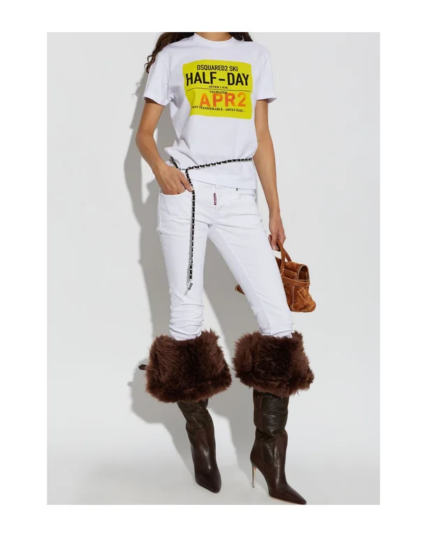 Dsquared2 Printed Crewneck T-Shirt, photo 4 of 5 from SENSER