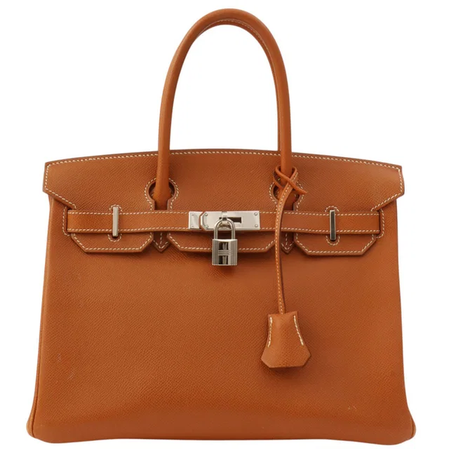 Hermès 2007 Birkin 30 Gold in Gold Epsom leather from VINTAGE QOO TOKYO