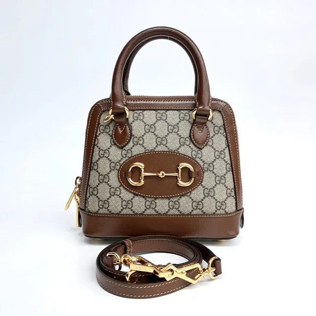 Gucci Horsebit 1955 Mini Top-Handle Bag (640716) from GUGUS