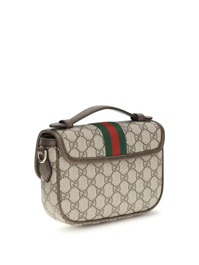 Gucci Ophidia Shoulder Bag — Beige Fabric in Beige Coated canvas from HEWI, photo 2 of 2