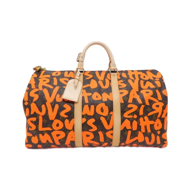 Louis Vuitton Monogram Graffiti Boston Bag in Coated canvas from The Reluxe