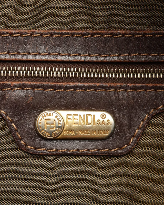 Fendi Zucca Hobo Bag in Canvas from A Retro Tale, photo 9 of 12