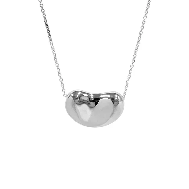 Tiffany & Co. Bean Pendant Silver in Silver from The Reluxe