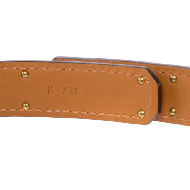 Hermes Kelly accessory in black leather - 103250 Black Belt in Black Epsom leather from HEWI, photo 7 of 8