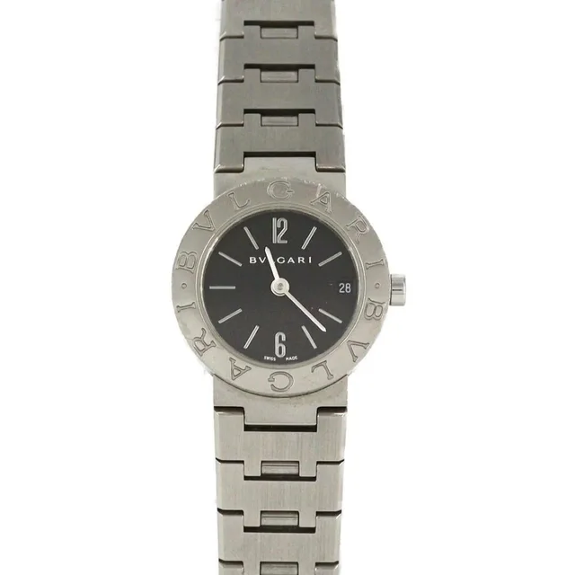 Bvlgari Bb23ss Bb23ssd Ss Quartz Watch in black from Grailed, photo 1 of 1