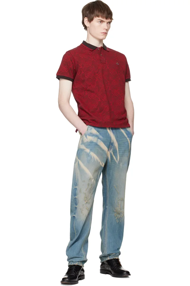 Vivienne Westwood Red Classic Polo, photo 4 of 4 from SSENSE