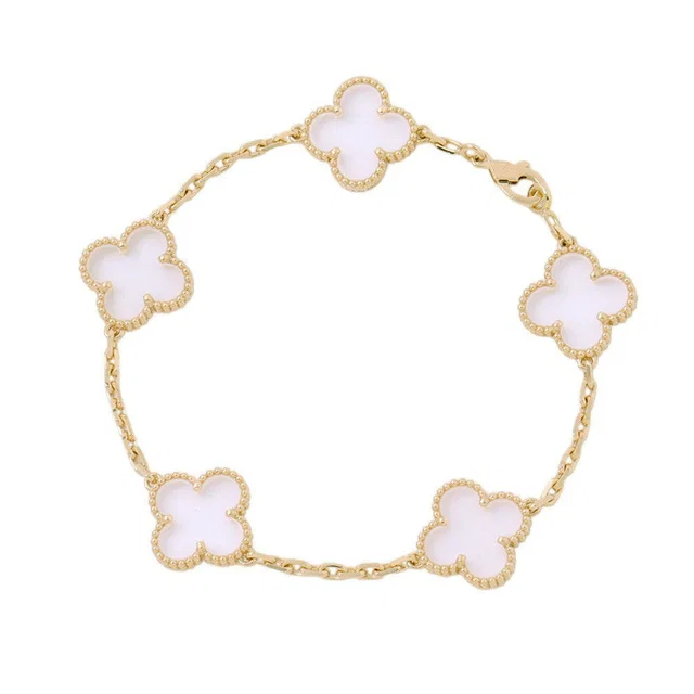 Van Cleef & Arpels Vintage Alhambra 5 Motif BraceletVCARP39D00 18K Yellow Gold in Yellow from GALLERY RARE
