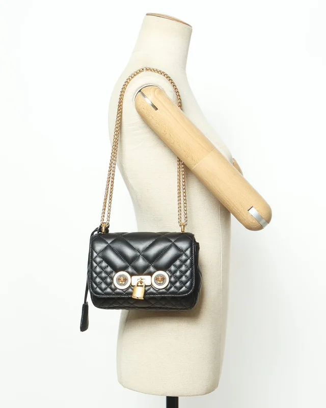 Versace Mini Quilted Icon Bag in Leather from A Retro Tale, photo 8 of 9