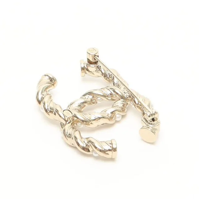 Chanel CC Brooch in Cashmere from A Retro Tale, photo 3 of 5