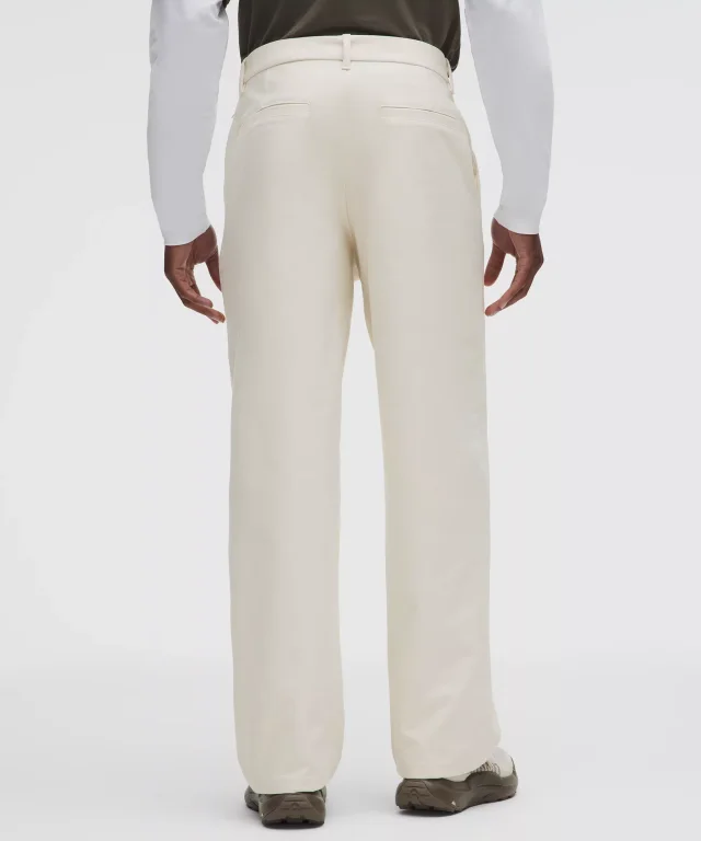 lululemon Slacker Loose-Straight Trouser 32L in Light Ivory, photo 3 of 8 from lululemon